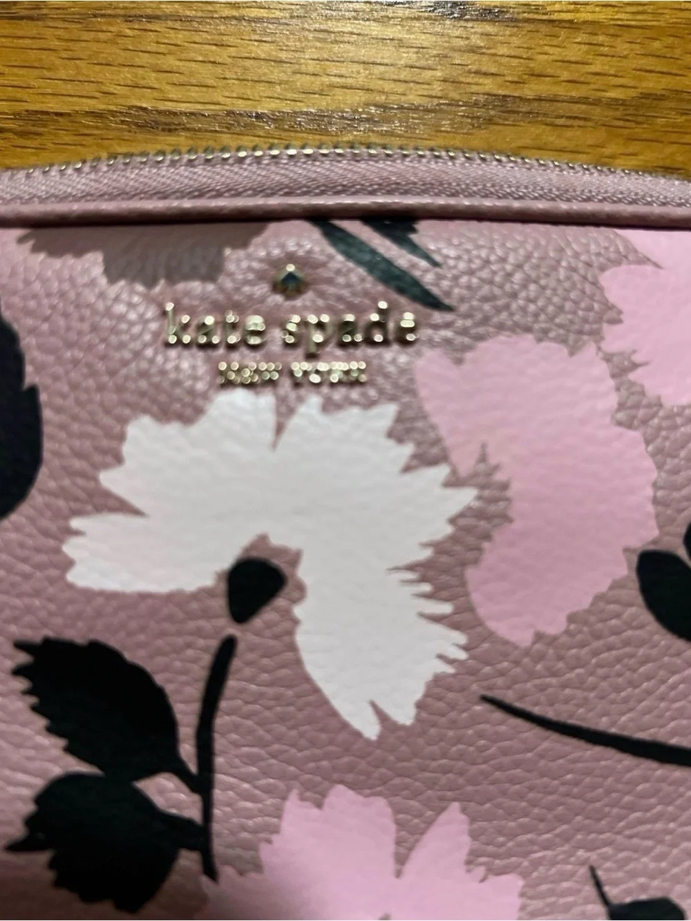 kate spade Pink Floral Crossbody Camera Bag
